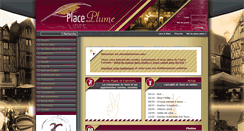 Desktop Screenshot of placeplumereau.com